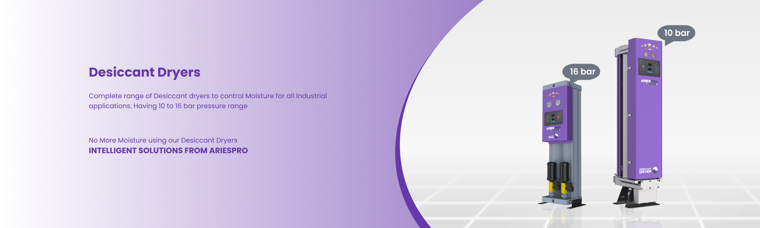 Desiccant Dryers Banner